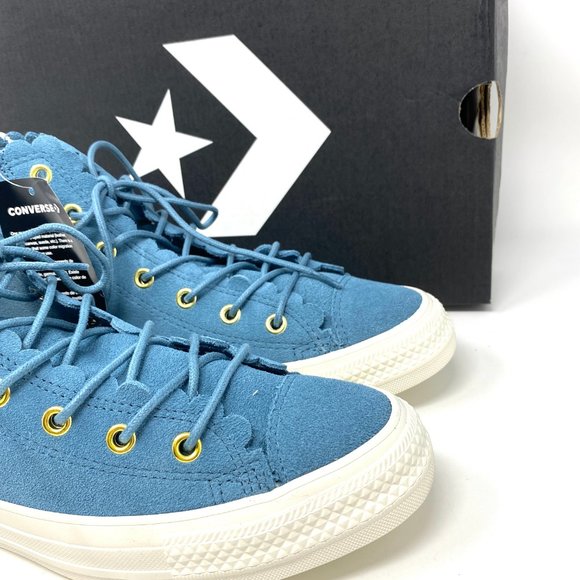 Converse CTAS High Celestial Teal Suede Sneaker W - Picture 7 of 10